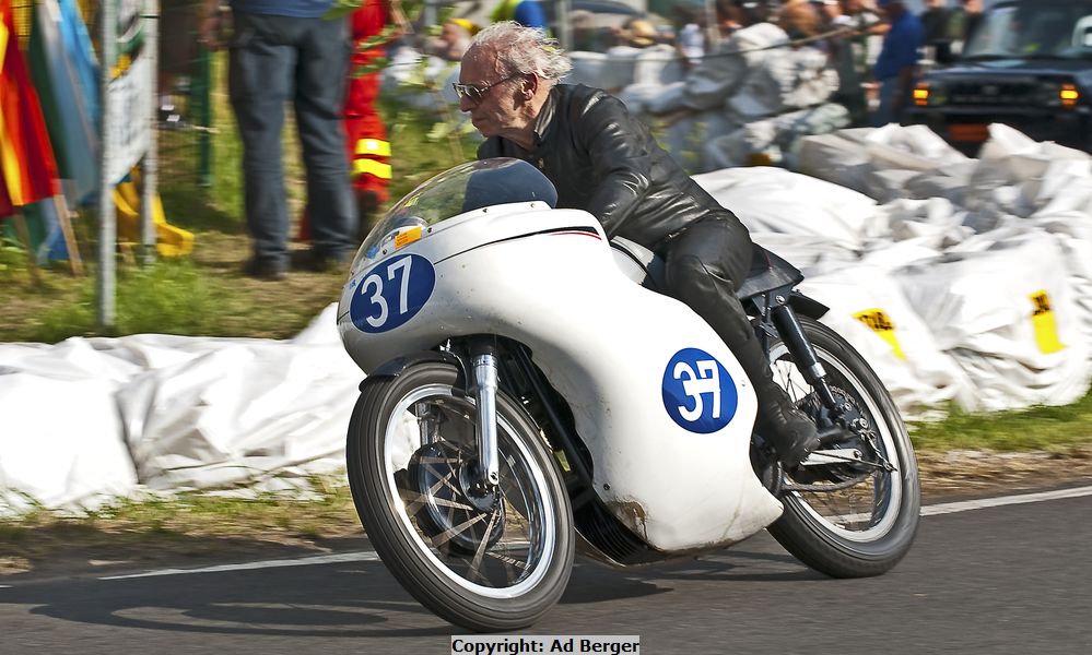 Heiner Butz, Norton Manx 350
