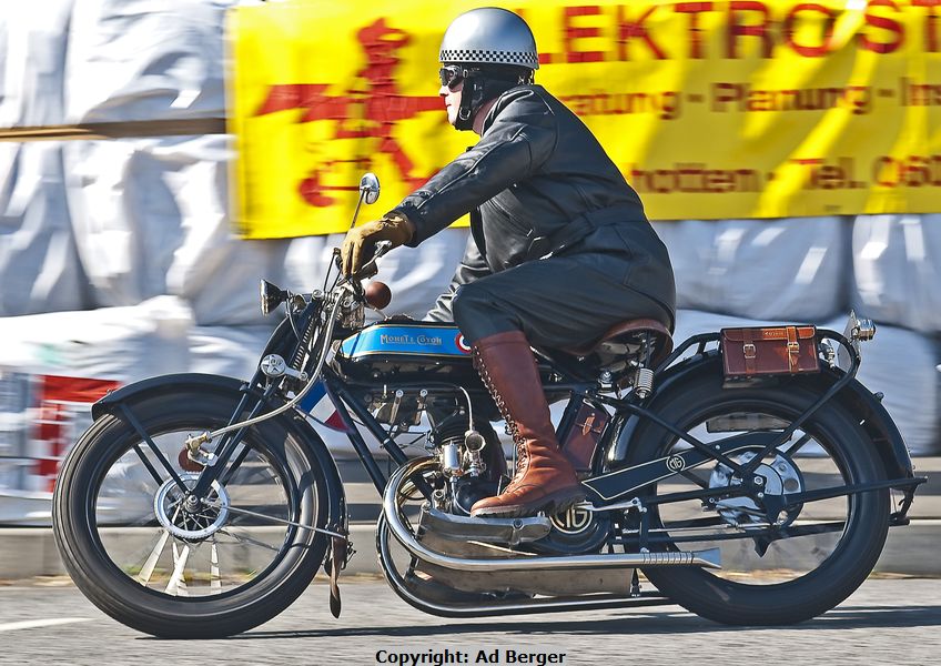 Andreas Huber, Monet Goyon 250ccm, 1925
