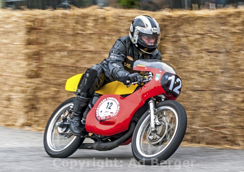 13. Hamburger Stadtpark-Revival 
Peter Frohnmeyer, Maico RS 125ccm, Baujahr 1971
