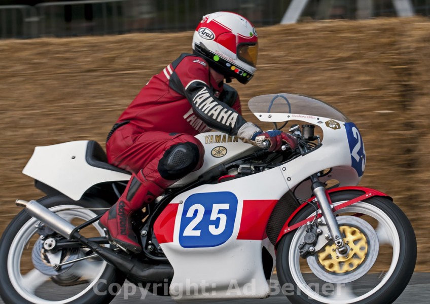 13. Hamburger Stadtpark-Revival 
Reinhard Hiller, Yamaha TZ 350, Baujahr: 1979
