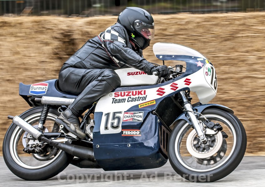 13. Hamburger Stadtpark-Revival 
Karl Hübben, Suzuki TR 750 (XR11), Baujahr: 1973
