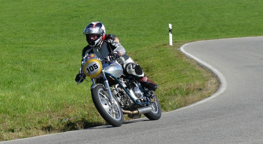 Christoph Johler, Moto Guzzi Sport Falcone
