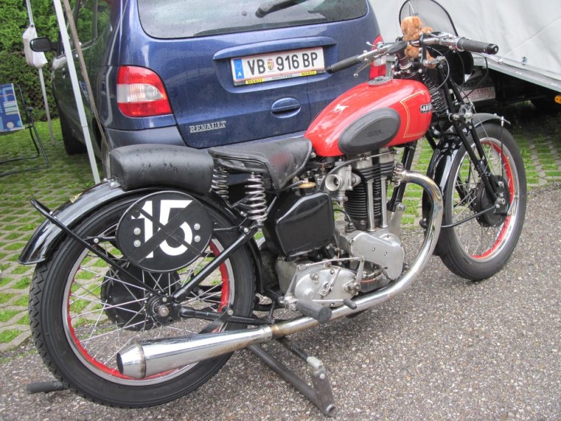 Strobl Postalm Bergpreis
Ariel Red Hunter, BJ; 1936
