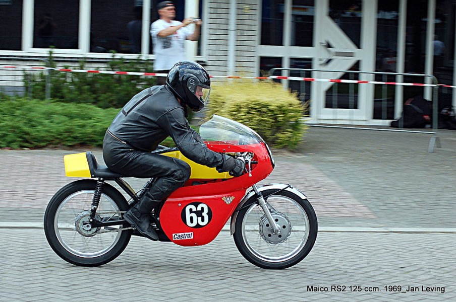Maico RS2 125cc 1 cyl. 1969_Jan Leving _Originele Productieracer Maico
Tubbergen Classics (NL) 2009
