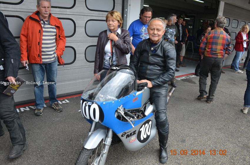 Hockenheim Classics 2014
Siegfried Merkel - MZ RE 125 
