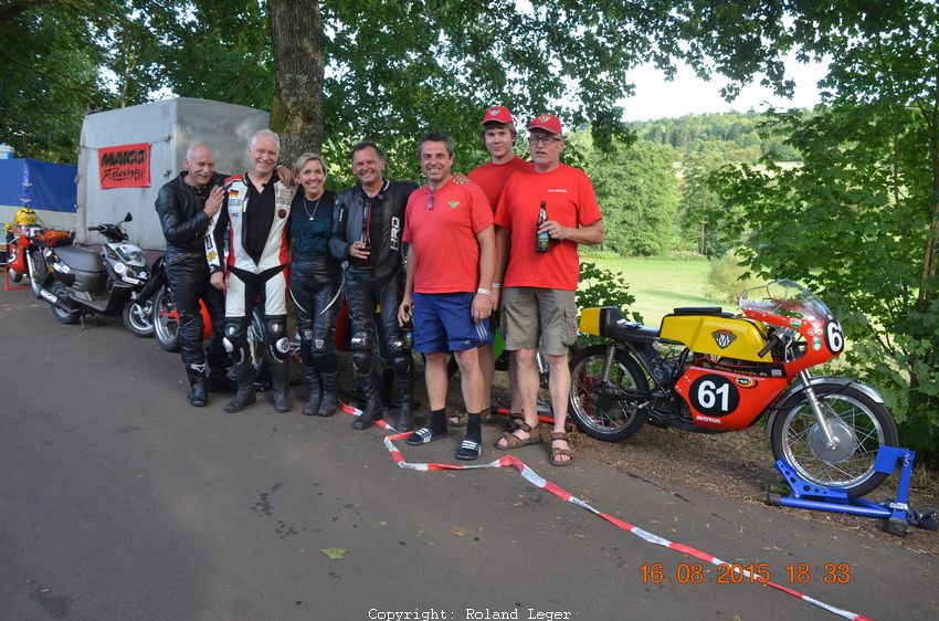 Schottenring GP 2015
Das "Maico-Team" in Schotten
