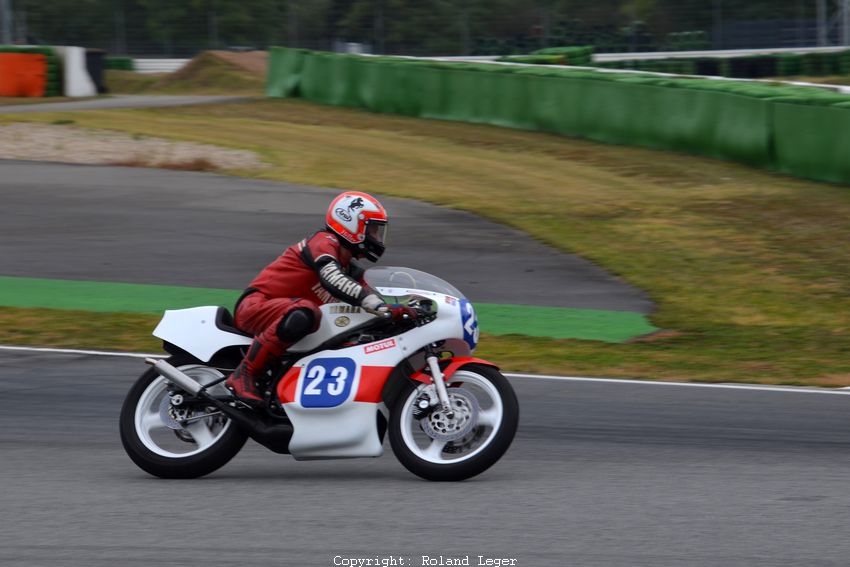 Reinhard Hiller, Harris Yamaha TZ350
