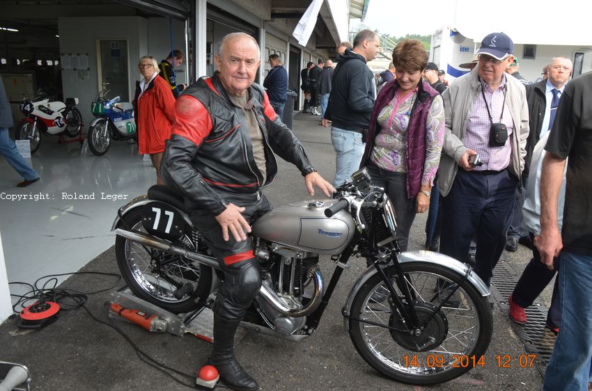 Hockenheim Classics 2014
Erich Mächler - Triumph 500
