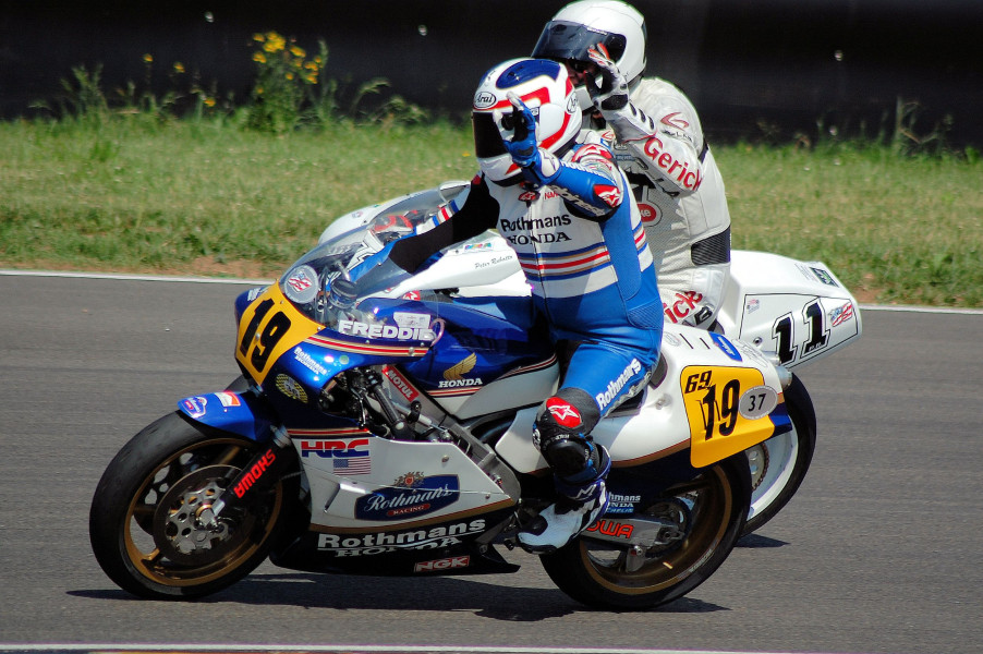 Sachsenring Classic 2017
Freddy Spencer und Peter Rubatto
