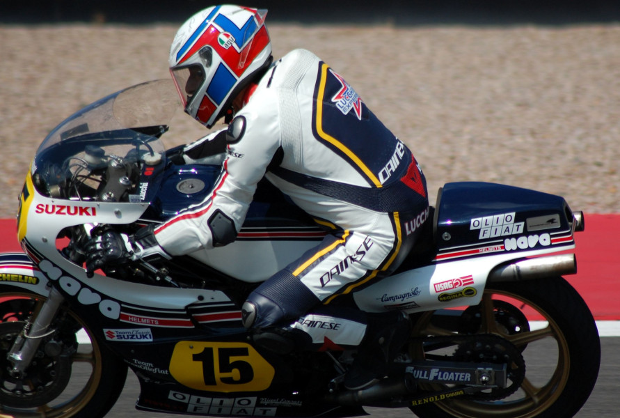 Sachsenring Classic 2017
Marco Luccinelli Suzuki 500
