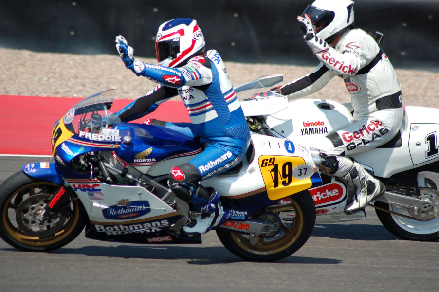 Sachsenring Classic 2017
Freddy Spencer und Peter Rubatto 
