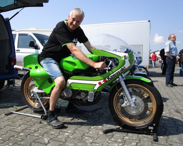 Jürgen Wolz, Kawasaki KR250 (Ex-Stöllinger Kawasaki)
