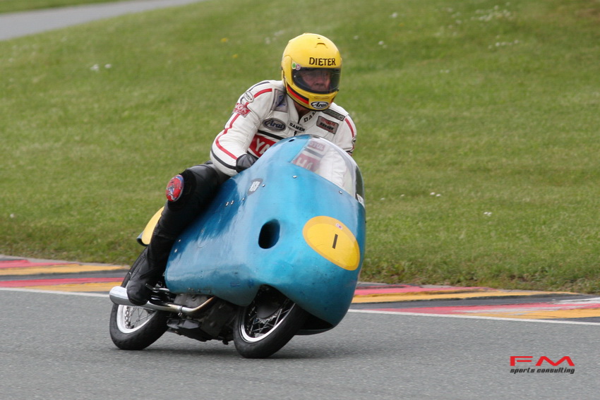 Sachsenring Classic 2014
Dieter Braun / NSU Rennmax 250
