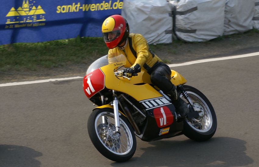 2009 - "60 Jahre Rennstadt St. Wendel"
Hans Poljak, Yamaha 500 
