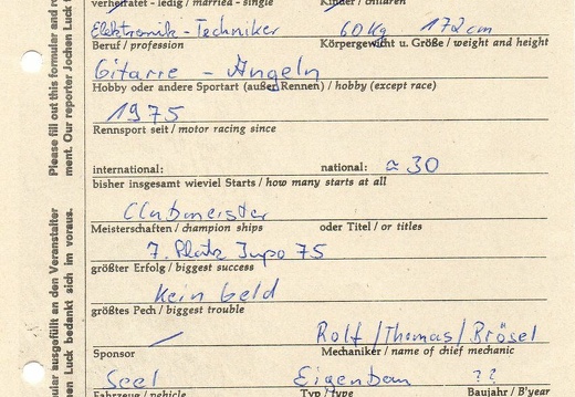 Krenkler Wolfgang D Seel Eigenbau