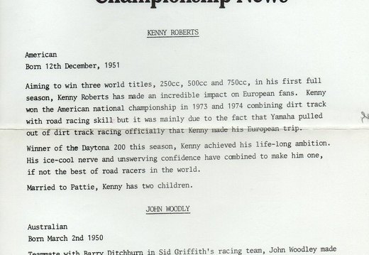 Roberts Kenny Woodly John