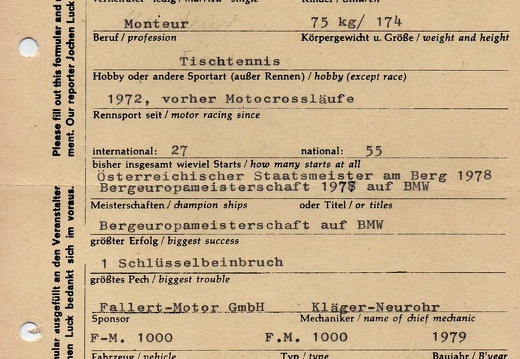 Stückler Konrad A Altach F-M. 1000 1981