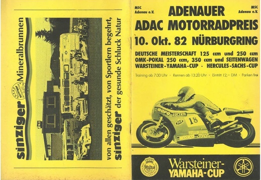 Adenauer ADAC Motorradpreis Nürburgring
