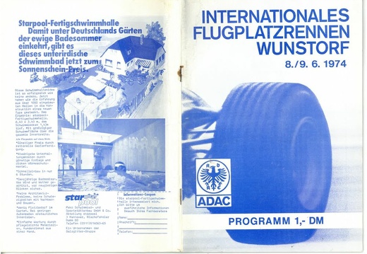1974 Int. Flugplatzrennen Wunstorf