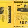 1977 Programm DMV Rundstreckenrennen Hessen