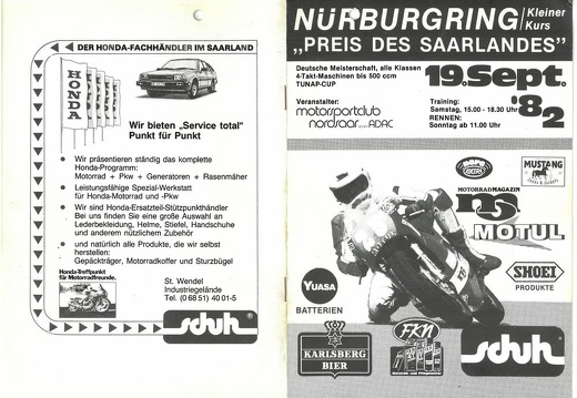  Preis des Saarlandes Nürburgring